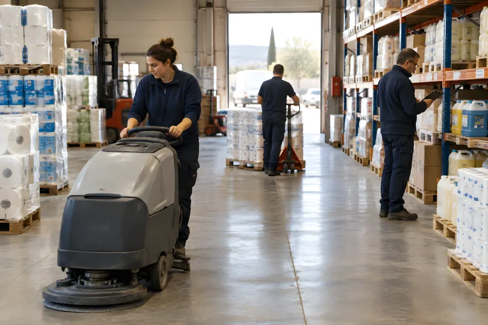 Hygie — Distribution de produits et matériels d’hygiène à destination des professionnels