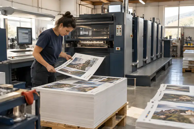 Illustration du secteur industrie et fabrication — Art Graphique